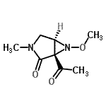 CAS#: 245071-63-0, (1R,5R)-1-Acetyl-6-Methoxy-3-Methyl-3,6-Diazabicyclo[3.1.0]Hexan-2-One