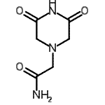 CAS#: 24553-06-8, 2-(3,5-Dioxo-1-Piperazinyl)Acetamide