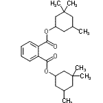 CAS 登录号：245652-81-7， 二(3,3,5-三甲基环己基)邻苯二甲酸酯