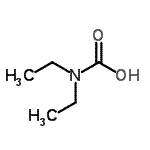CAS#: 24579-70-2, Diethylcarbamic Acid