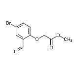 CAS#: 24581-99-5, Methyl (4-Bromo-2-Formylphenoxy)Acetate