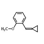 CAS#: 246180-25-6, 1-(Cyclopropylidenemethyl)-2-Methoxybenzene