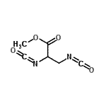 CAS 登录号：246225-90-1， 甲基3-异氰酸-N-(氧代亚甲基)丙氨酸酯