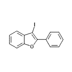 CAS#: 246230-86-4, 3-Iodo-2-Phenyl-1-Benzofuran