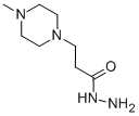 CAS 登录号：24636-93-9， 3-(4-甲基-哌嗪-1-基)-丙酰肼