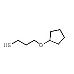 CAS 登录号：24699-78-3， 3-(环戊基氧基)-1-丙硫醇
