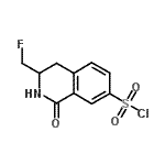 CAS 登录号：247050-23-3， 3-(氟甲基)-1-氧代-1,2,3,4-四氢-7-异喹啉磺酰基氯化物