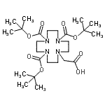 CAS#: 247193-74-4, (4,7,10-Tris{[(2-methyl-2-propanyl)oxy]carbonyl}-1,4,7,10-tetraazacyclododecan-1-yl)acetic acid