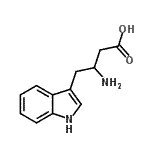 CAS#: 2474-01-3, 3-Amino-4-(1H-Indol-3-Yl)Butanoic Acid