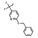CAS 登录号：247573-71-3， 2-(苄氧基)-5-(三氟甲基)吡啶