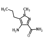 CAS#: 247583-78-4, 4-Amino-1-Methyl-5-Propyl-1H-Pyrazole-3-Carboxamide