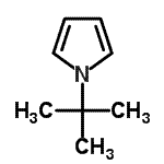 CAS#: 24764-40-7, 1-(2-Methyl-2-Propanyl)-1H-Pyrrole