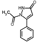 CAS#: 24768-95-4, 1-Acetyl-5-Phenyl-1,2-Dihydro-3H-Pyrazol-3-One