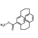 CAS#: 24777-37-5, Methyl Tricyclo[10.2.2.2<Sup>5,8</Sup>]Octadeca-1(14),5,7,12,15,17-Hexaene-6-Carboxylate