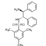CAS 登录号：247923-40-6， N-[(1S,2S)-2-氨基-1,2-二苯基乙基]-2,4,6-三甲基苯磺酰胺