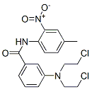 CAS#: 24813-04-5, 3-[Bis(2-Chloroethyl)Amino]-4'-Methyl-2'-Nitrobenzanilide