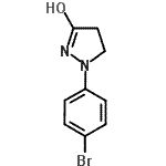CAS 登录号：24834-98-8， 1-(4-溴苯基)-4,5-二氢-1H-吡唑-3-醇