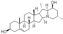CAS 登录号：24884-17-1， 茄啶-5-烯-3beta,23beta-二醇