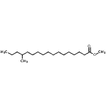 CAS#: 2490-23-5, Methyl 14-Methylheptadecanoate