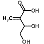 CAS 登录号：24923-78-2， 3,4-二羟基-2-亚甲基丁酸