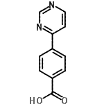 CAS 登录号：249292-43-1， 4-(4-嘧啶基)苯甲酸