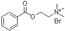 CAS 登录号：24943-60-0， 2-(苯甲酰氧基)-N,N,N-三甲基乙基溴化铵