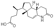 CAS 登录号：24967-10-0， 4-(十氢-6-甲基-3-氧代环戊二烯并[f]喹啉-7b-基)戊酸