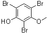 CAS 登录号：24967-79-1， 2,4,6-三溴-3-甲氧基苯酚