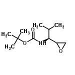 CAS#: 250165-20-9, 2-Methyl-2-Propanyl [(1S)-2-Methyl-1-(2-Oxiranyl)Propyl]Carbamate