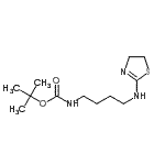 CAS#: 250663-42-4, 2-Methyl-2-Propanyl [4-(4,5-Dihydro-1,3-Thiazol-2-Ylamino)Butyl]Carbamate