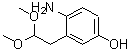 CAS 登录号：250739-30-1， 4-氨基-3-(2,2-二甲氧基乙基)苯酚