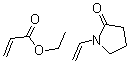 CAS#: 25085-37-4, 2-Propenoic Acid, Ethyl Ester, Polymer With 1-Ethenyl-2-Pyrrolidinone