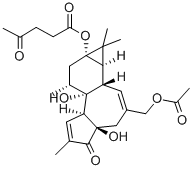 CAS 登录号：25090-72-6， 12-脱氧佛波醇 13-当归酸酯 20-乙酸酯