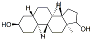 CAS#: 25126-76-5, (3R,5S,8R,9S,10S,13S,14S)-10,13-Dimethyl-2,3,4,5,6,7,8,9,11,12,14,15,16,17-Tetradecahydro-1H-Cyclopenta[a]Phenanthrene-3,17-Diol