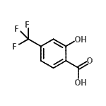 CAS#: 251300-32-0, 2-Hydroxy-4-(Trifluoromethyl)Benzoic Acid