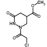 CAS 登录号：251307-08-1， 甲基2-(氯乙酰基)-6-氧代六氢-4-哒嗪羧酸酯