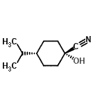 CAS#: 251324-79-5, cis-1-Hydroxy-4-Isopropylcyclohexanecarbonitrile