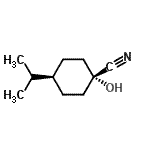 CAS 登录号：251324-84-2， 反式-1-羟基-4-异丙基环己烷甲腈