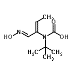 CAS#: 251325-79-8, [(1E,2Z)-1-(Hydroxyimino)-2-Buten-2-Yl](2-Methyl-2-Propanyl)Carbamic Acid