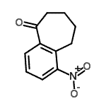 CAS#: 251554-42-4, 1-Nitro-6,7,8,9-Tetrahydro-5H-Benzo[7]Annulen-5-One