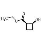 CAS#: 251569-86-5, Ethyl (1R,2S)-2-Hydroxycyclobutanecarboxylate
