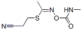 CAS 登录号：25171-63-5， [1-(2-氰基乙硫基)乙亚基氨基] N-甲基氨基甲酸酯