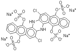 CAS 登录号：2519-28-0， 水溶性还原蓝 6