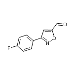 CAS 登录号：251912-65-9， 3-(4-氟苯基)异恶唑-5-甲醛