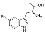 CAS#: 25197-99-3, (2S)-2-Amino-3-(5-Bromo-1H-Indol-3-Yl)Propanoic Acid