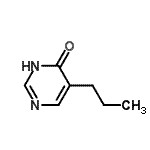CAS 登录号：25198-99-6， 5-丙基-4(1H)-嘧啶酮