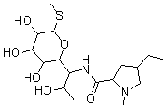 CAS 登录号：2520-24-3， 4-乙基-N-[2-羟基-1-(3,4,5-三羟基-6-甲硫基四氢吡喃-2-基)丙基]-1-甲基吡咯烷-2-甲酰胺