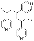 CAS 登录号：25232-41-1， 4-乙烯基-吡啶均聚物