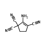 CAS#: 252572-08-0, 2-Amino-2-Cyclopentene-1,1,3-Tricarbonitrile