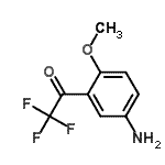 CAS 登录号：252580-28-2， 1-(5-氨基-2-甲氧基苯基)-2,2,2-三氟乙烷酮
